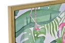DECO CU-156408 TABLEAU TOILE PS 50X2,5X50 TROPICAL ENCADRÉ 4 MOD.