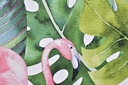 DECO CU-156408 TABLEAU TOILE PS 50X2,5X50 TROPICAL ENCADRÉ 4 MOD.