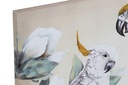 DECO CU-163071 TABLEAU CANVAS 40X1,8X40 PARROT 4 MOD.
