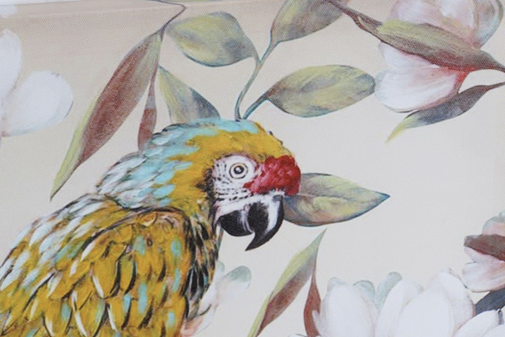 DECO CU-163071 TABLEAU CANVAS 40X1,8X40 PARROT 4 MOD.