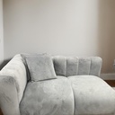 DECO AN CANAPE 3P MN 2,50x0,75xH:0,65m EC GRIS