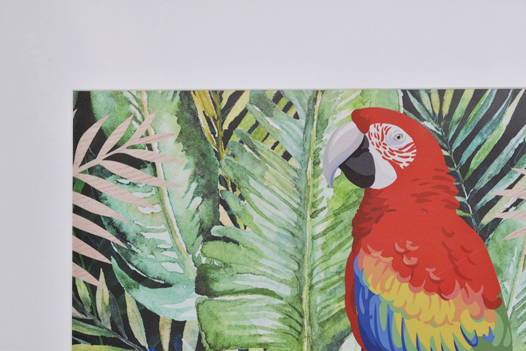 DECO CU-163268 TABLEAU PS 40X2X40 TROPICAL 4 MOD.