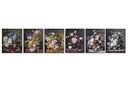 DECO CU-169816 TABLEAU TOILE MDF 40X1,8X50 FLEURS 6 MOD.