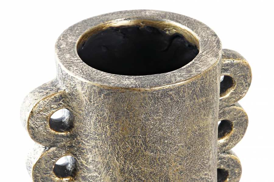 DECO JR-196905 VASE MAGNESIE 21X14X35,5 VIEILLI DORE