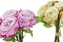 DECO JA-189323 BOUQUET POLYESTER PE 20X20X22 6 ROSES 2 MOD.