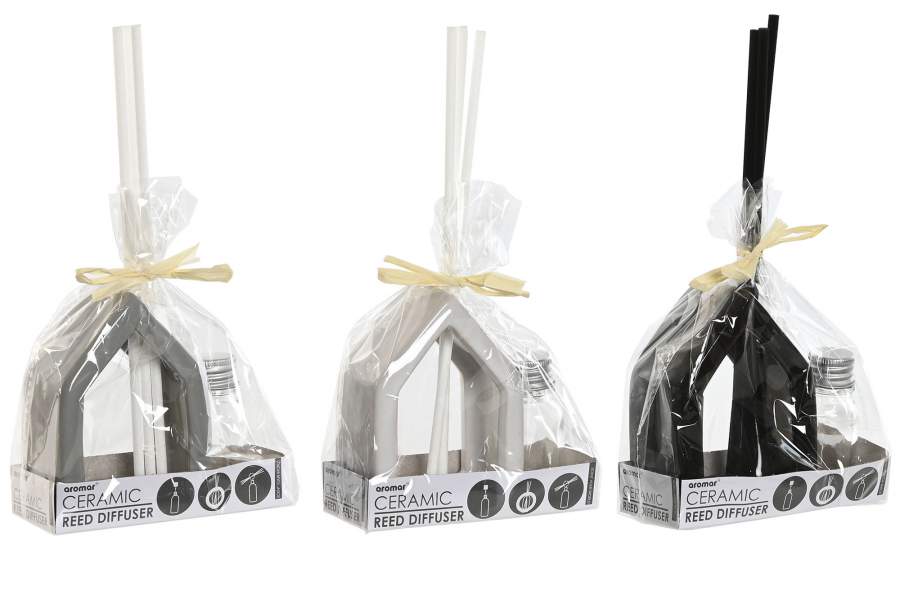 DECO DA-212631 AMBIENTADOR MIKADO GRES 10X4X19 5 ML. MAISON 3 MOD