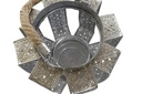 DECO PV-190078 BOUGEOIR METAL CORDE 21X21X23 ARGENTE