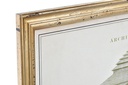 DECO CU-155558 TABLEAU MDF GLASS 66X2X46 CATHEDRAL FRAMED 2 MOD.