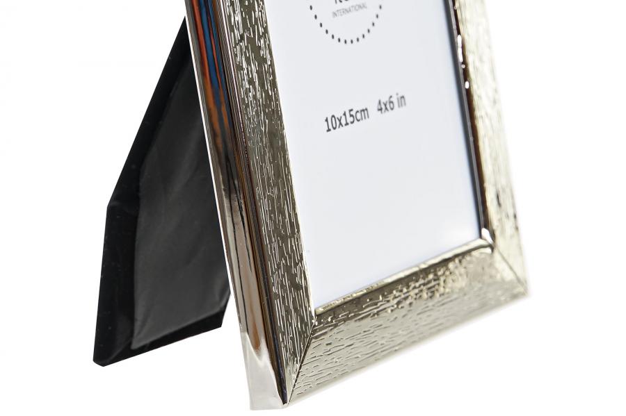 DECO MF-199355 CADRE PHOTO 10X15 METAL 12X2X17 ARGENTE