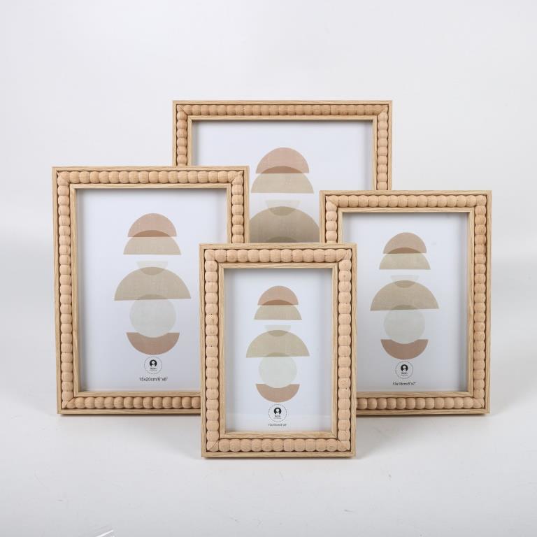 DECO MF-214768 CADRE PHOTO 20X25 MDF 23X1,8X28 PETITES BOULES