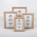 DECO MF-214768 CADRE PHOTO 20X25 MDF 23X1,8X28 PETITES BOULES