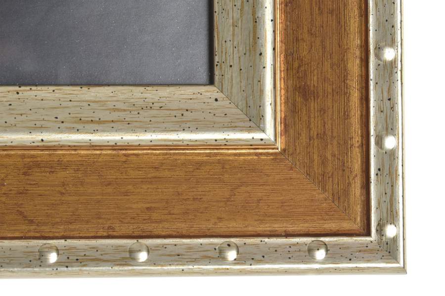 DECO MF-196633 CADRE PHOTO 20X25 MDF VERRE 29X2,2X34 DORE