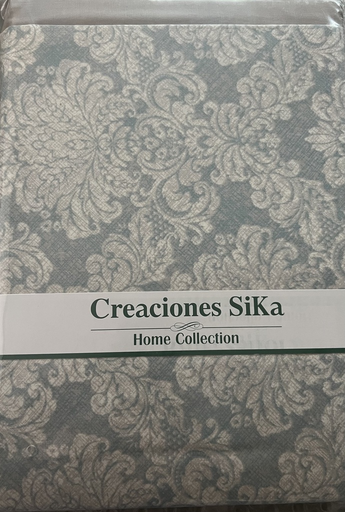 LL KING SET DRAPS DAMASQ (180x200+240x260+2*50x70cm)