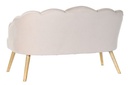 DECO MB-175711 CHAISE LONGUE PES BIRCH 129X72X79 BEIGE
