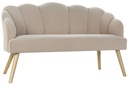 DECO MB-175711 CHAISE LONGUE PES BIRCH 129X72X79 BEIGE