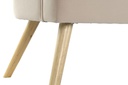 DECO MB-175711 CHAISE LONGUE PES BIRCH 129X72X79 BEIGE