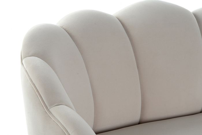DECO MB-175711 CHAISE LONGUE PES BIRCH 129X72X79 BEIGE