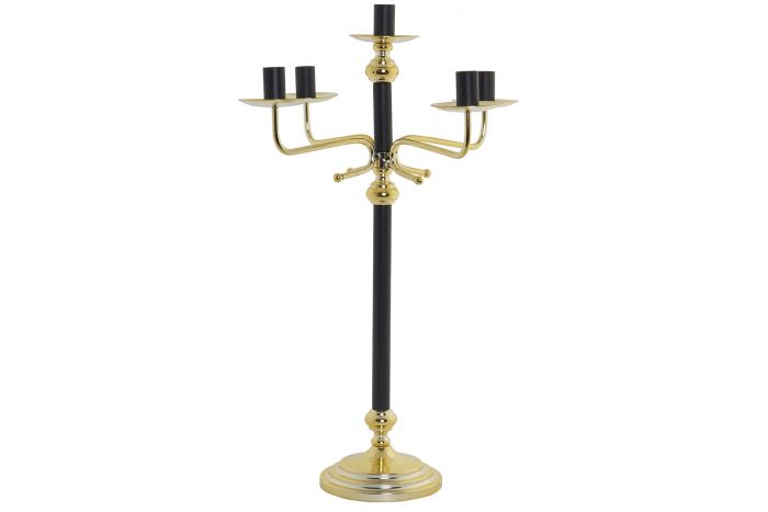 DECO PV-164439 CHANDELIER MÉTAL 38X38X58 38 BICOLOR DORÉ