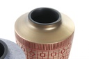 DECO LD-182205 VASE RÉSINE 18X18X25 ORIENTAL DORÉ 2 MOD.