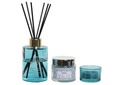 DECO DA-171392 FRAGANCE DIFFUSER SET 3 BOUGIE 6X6X9.5 80 ML. MIKA
