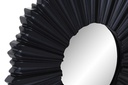 DECO ES-165934 MIROIR SET 3 PP GLASS 25X2X25 25 MATTE BLACK