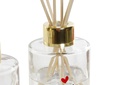 DECO VE-178552 FRAGANCE DIFFUSER GLASS 5,5X5,5X10 80 ML, 2 MOD.