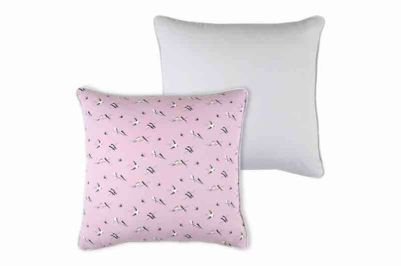 LL ST  C0B171003 HIRONDELLE/AQUITAIN COUS 40X40 DEHOUS + PASSEPOIL 100%CO PC
