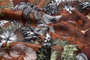 ST TISSU SCB473002 BOULIKI SATIN 140 CM 100 % COTON TERRACOTTA