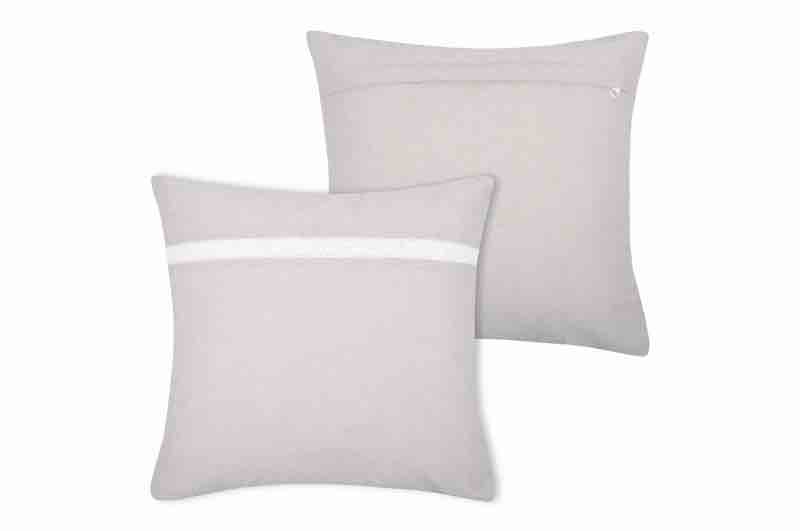 LL ST  C0A179005 JULIE COUSSIN 40X40 BEIGE 100%CO PCB 6