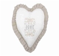 LL ST  C2A529001 CHARLINE COUSSIN COEUR 30CM NATUREL 100%CO PCB 6