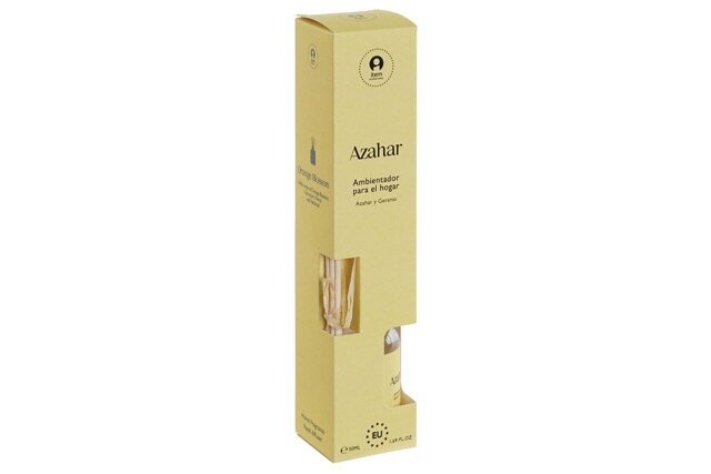 DECO DA-207401 PARFUM D'AMBIANCE MIKADO VERRE 4X4X20 50 ML, FLEUR D ORA