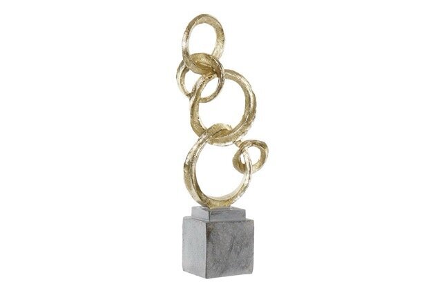 DECO FD-191092 FIGURE METAL 16X8X40 DORE