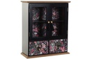 DECO LD-191443 BOITE ACCESOIRES MDF VERRE 30X12X35 NEGRO
