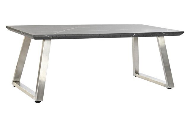 DECO MB-193560 TABLE CAFE MDF ACIER 120X60X44 NOIR