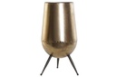 DECO MC-186436 SUPPORT POT FLEURS METAL 26,5X47 VIEILLI DORE