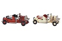 DECO MO-197090 VEHICULE DECORATION METAL 11,5X4,5X5 VOITURE 2 MOD