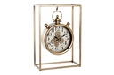 DECO RE-198999 HORLOGE POSER FER VERRE 33X15X48 MOUVEMENT DORE