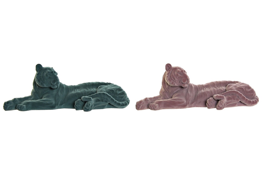 DECO RF-177500 FIGURE RESINE 36X17,5X13,3 TIGRE FLOQUE 2 MOD.