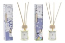 DECO VE-192910 PARFUM D'AMBIANCE MIKADO VERRE 4X4X20 30 ML, 2 MOD.
