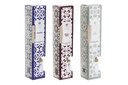DECO VE-200458 PARFUM D'AMBIANCE MIKADO VERRE 4X4X20 50 ML, CARRELAGE 3