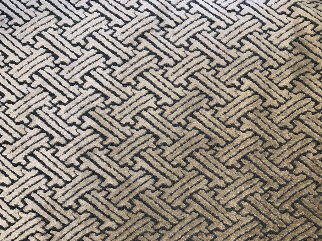 AT TISSU JAQ VEL STRIPES 600g 1,40m
