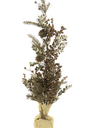 DECO NV-160920 ARBRE NATUREL ANANAS 20X80 DORE VERT