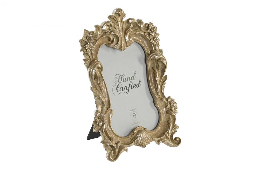 DECO MF-203725 CADRE PHOTO 10X15 RESINE 16X2,6X23 DORE