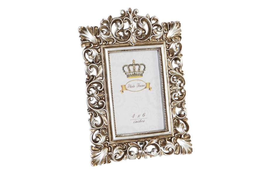 DECO MF-203431 CADRE PHOTO 10X15 RESINE 18X2X25 DORE