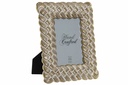 DECO MF-181335 CADRE PHOTO 10X15 RESINE 17X2X22 DECAPAGE DORE