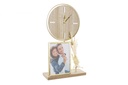 DECO RE-196548 HORLOGE POSER MDF METAL 24X8X40 CADRE PHOTO