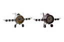 DECO RE-187313 HORLOGE POSER FER 42X25X20,5 AVION 2 MOD.