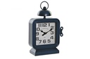 DECO RE-179998 HORLOGE POSER FER 19X8X28 BLEU