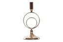 DECO PV-191098 BOUGEOIR METAL 11X11X25 DORE