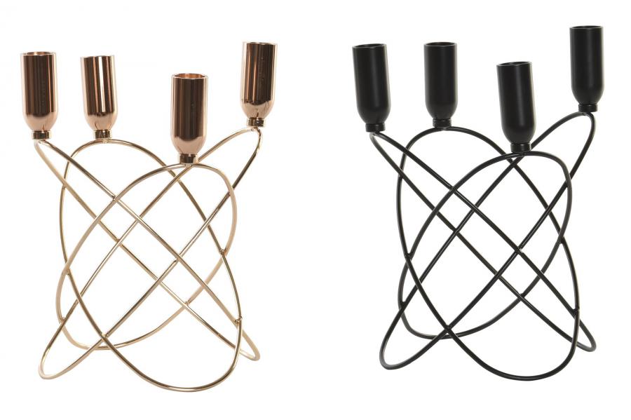 DECO PV-191097 CHANDELIER METAL 20X20X23 2 MOD.